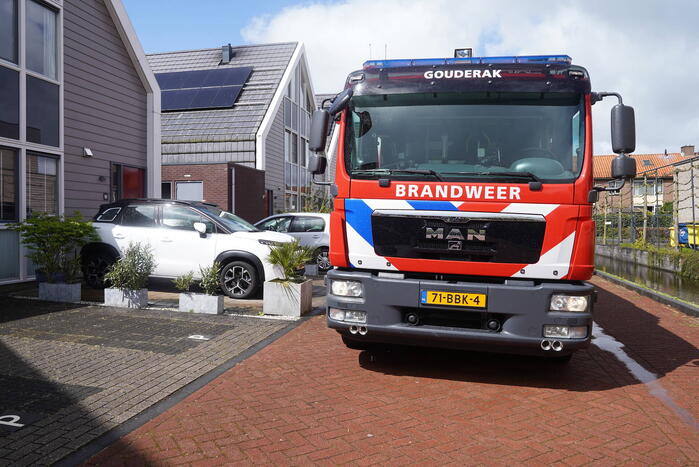 Brand in berging snel onder controle